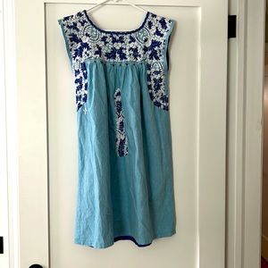 Embroidered Mexico Dress